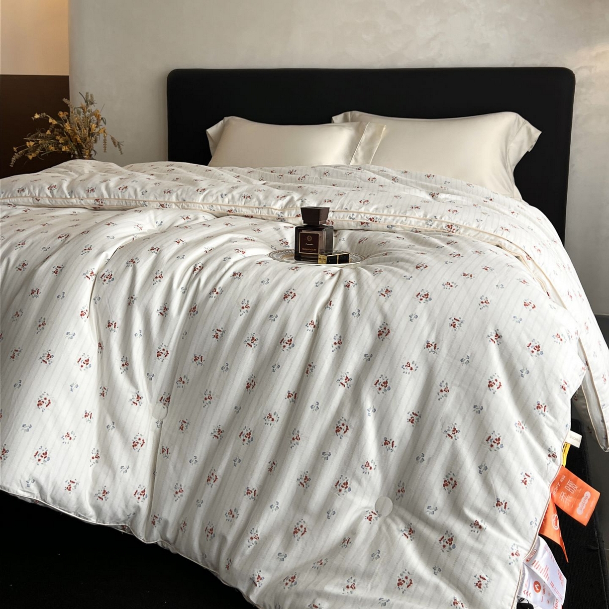 91家纺网 家纺一手货源 找家纺 南通朵美纺织品有限公司 2025新款立体杜邦纤维暖绒被印花 美恋