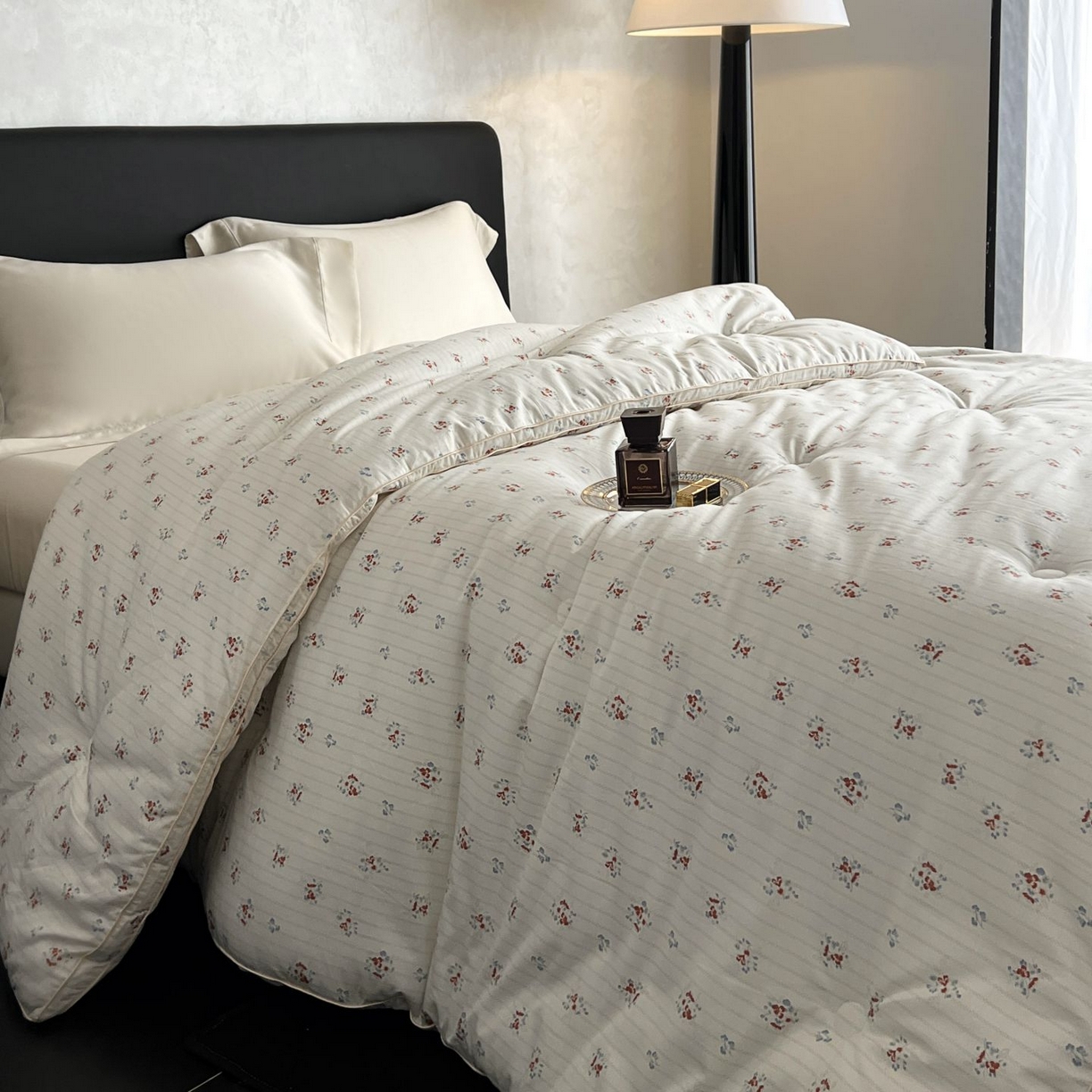 91家纺网 家纺一手货源 找家纺 南通朵美纺织品有限公司 2025新款立体杜邦纤维暖绒被印花 美恋