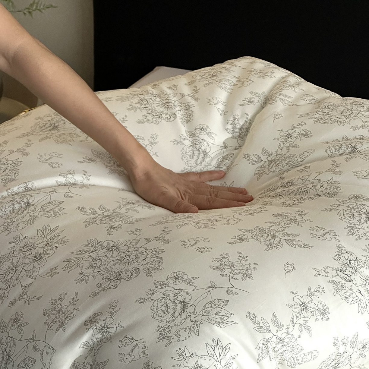 91家纺网 家纺一手货源 找家纺 南通朵美纺织品有限公司 2025新款立体杜邦纤维暖绒被印花 美邦