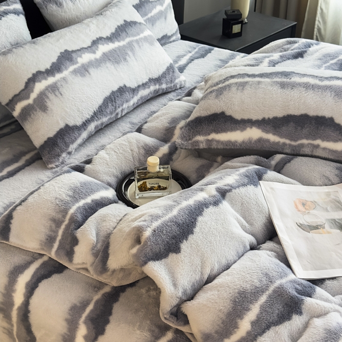 91家纺网 家纺一手货源 找家纺 （总）家之硕家纺 2025新款高克重兔毛绒轻奢风枕套系列