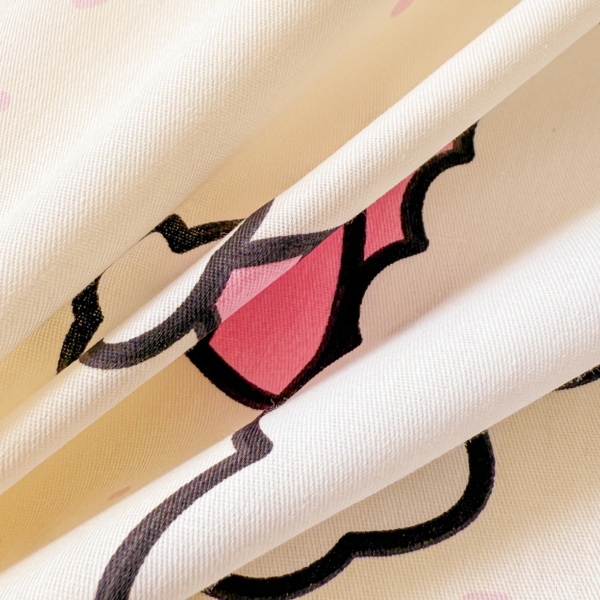 91家纺网 家纺一手货源 找家纺 简宜家居（朝初家纺） 2025新款全棉安抚豆豆绒卡通印花小清新四件套 奶萌狗