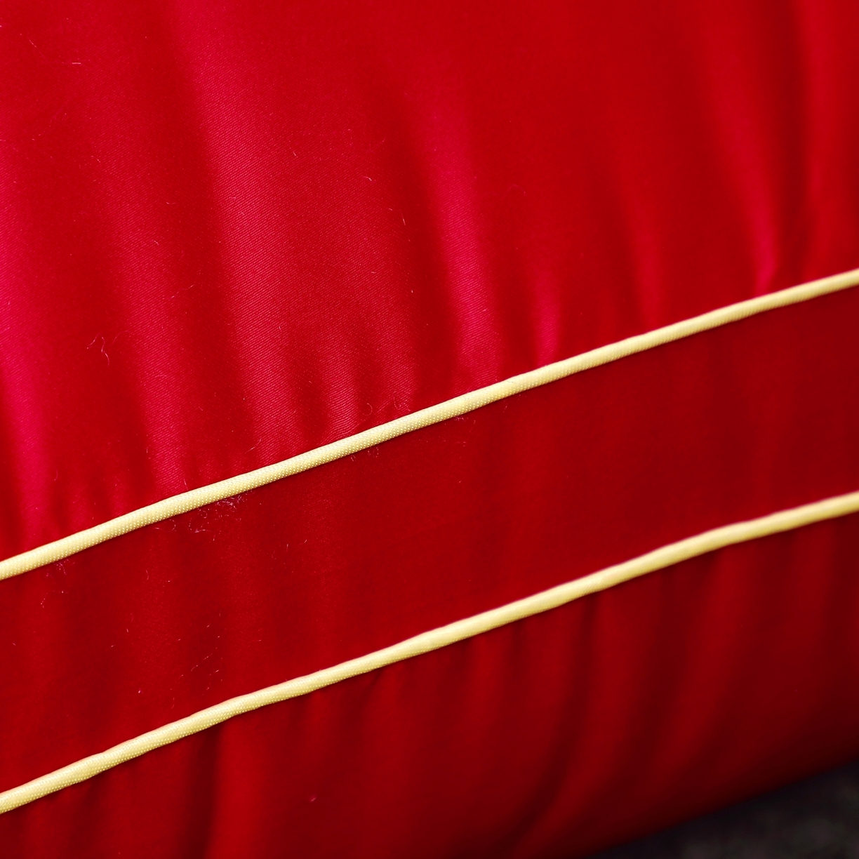 91家纺网 家纺一手货源 找家纺 （总）糖果枕芯 2025新款全棉烫画婚庆枕芯系列-喜结连理