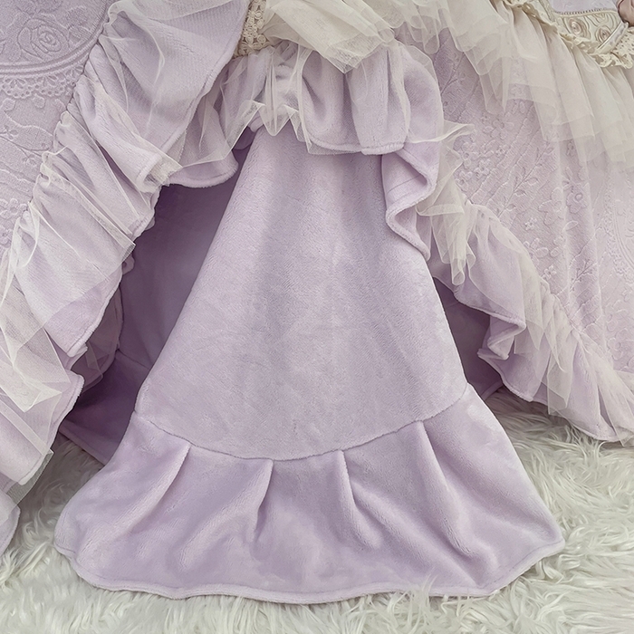 91家纺网 家纺一手货源 找家纺 （总）金绣美居 2025新款加厚雕花牛奶绒四件套-蝶花园