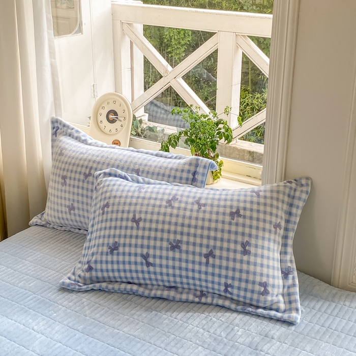 91家纺网 家纺一手货源 找家纺 梦可莱家居 2025冬新款牛奶绒加厚保暖花边床盖四件套系列简单款 双拼蝴蝶兰