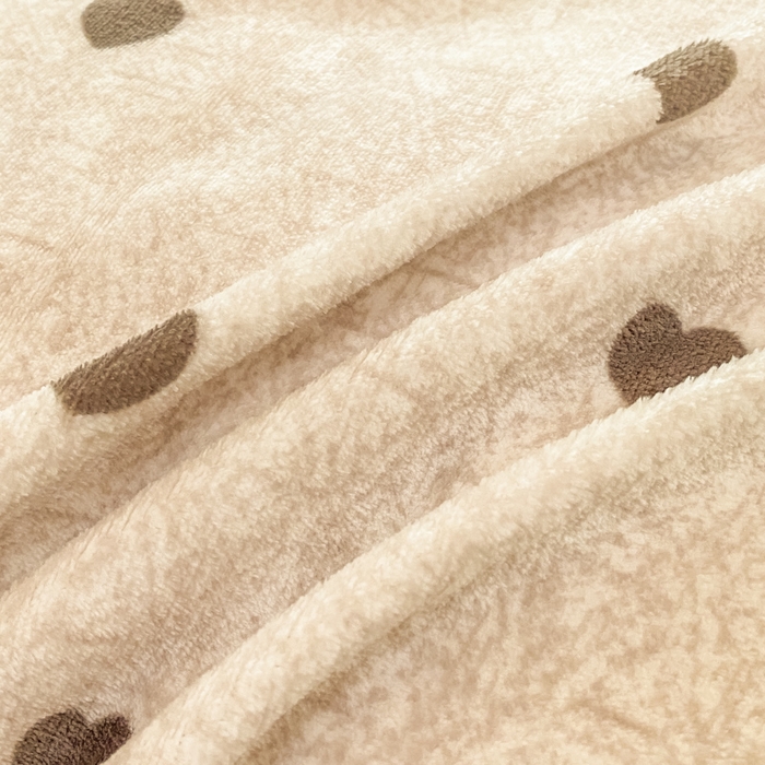 91家纺网 家纺一手货源 找家纺 梦可莱家居 2025冬新款牛奶绒加厚保暖花边床盖四件套系列简单款 心心相印