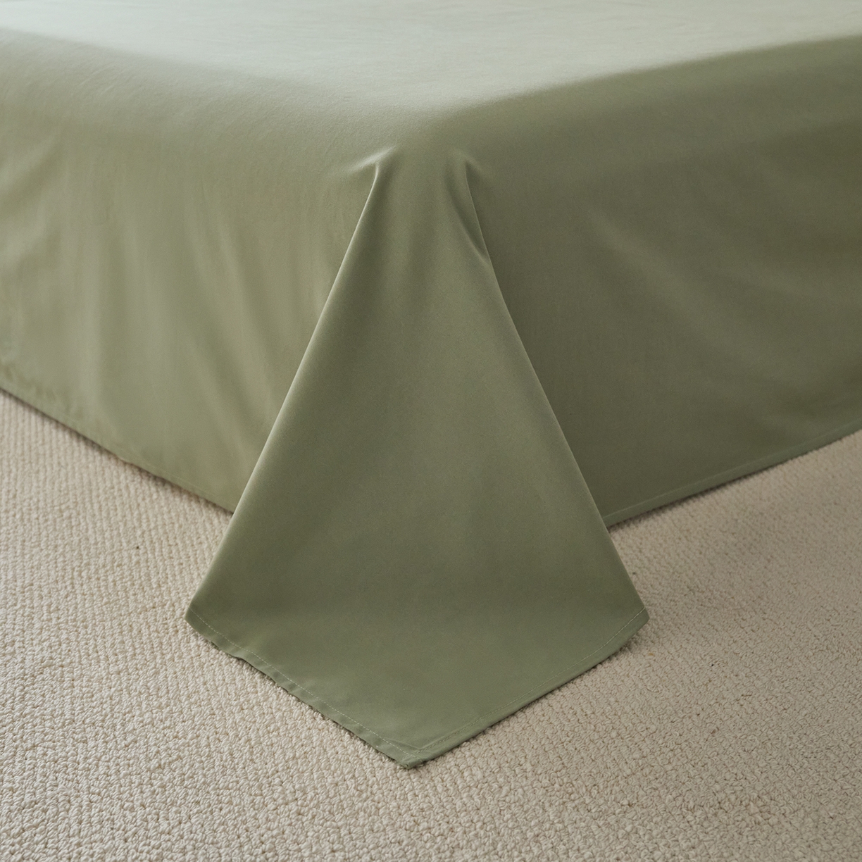 91家纺网 家纺一手货源 找家纺 蓝邻家纺 2025新款全棉磨毛刺绣四件套-小熊油画风系列 秘境小熊