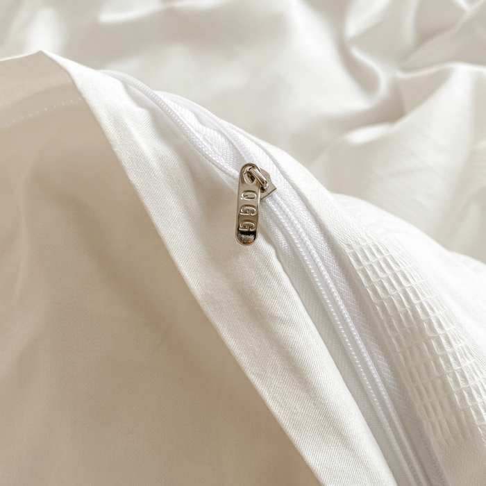 91家纺网 家纺一手货源 找家纺 （总）琪格格纺织 2025新款60S长绒棉纯棉小方格四件套单被套