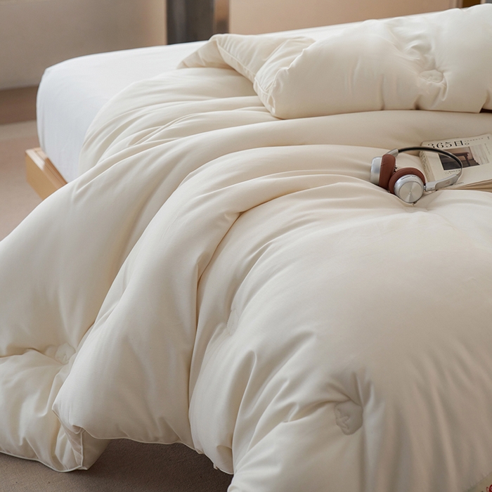 91家纺网 家纺一手货源 找家纺 （总）莱福仕家纺 2025新款80支无染长绒棉新疆棉花被被子被芯