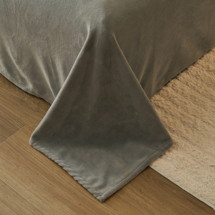 91家纺网 家纺一手货源 找家纺 （总）晨曦家纺 2025新款加厚贝贝绒牛奶绒四件套（暖光）