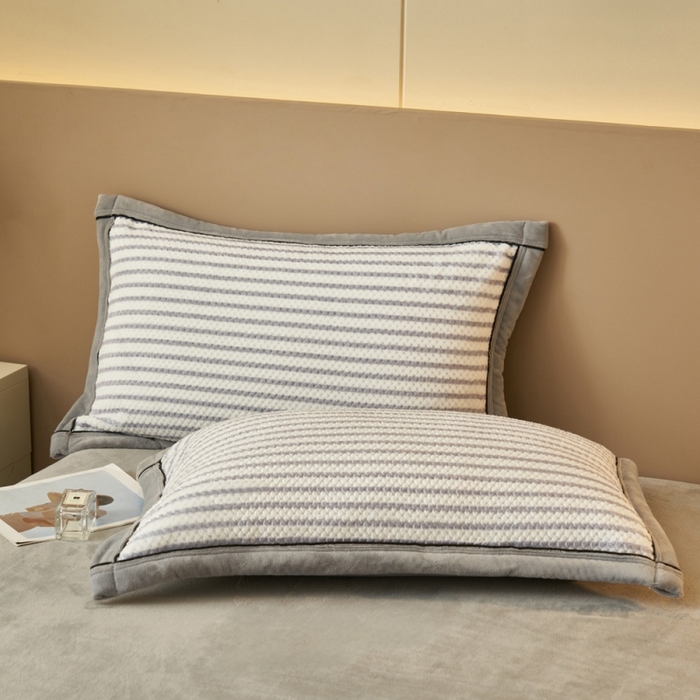 91家纺网 家纺一手货源 找家纺 （总）晨曦家纺 2025新款加厚贝贝绒牛奶绒四件套（暖光）