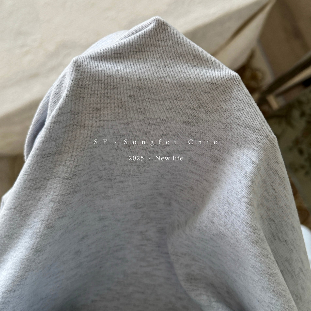 91家纺网 家纺一手货源 找家纺 妍景家居生活馆 2025新款D-3734 自带胸垫款纯色圆领款 盐水蓝