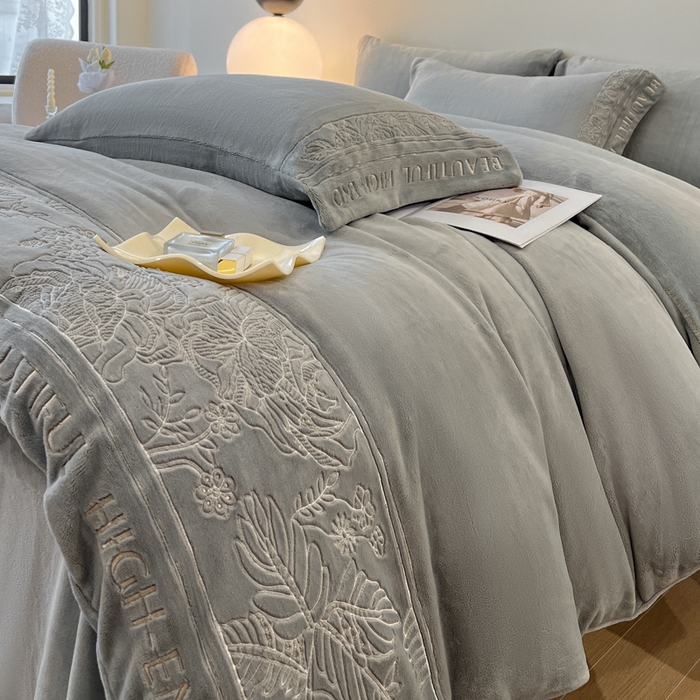 91家纺网 家纺一手货源 找家纺 （总）绒掌柜 （总）2025新品第一波 水洗天丝真丝冰丝四件套（礼盒装含买家秀）——清悦系列