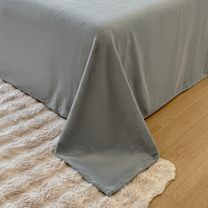 91家纺网 家纺一手货源 找家纺 （总）绒掌柜 2025新款冬季消光级柔滑细腻刺绣牛奶绒四件套（品质版权有买家秀）—清悦系列