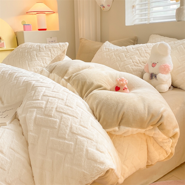 91家纺网 家纺一手货源 找家纺 （总）名兮家居 2025加厚兔毛绒枕套