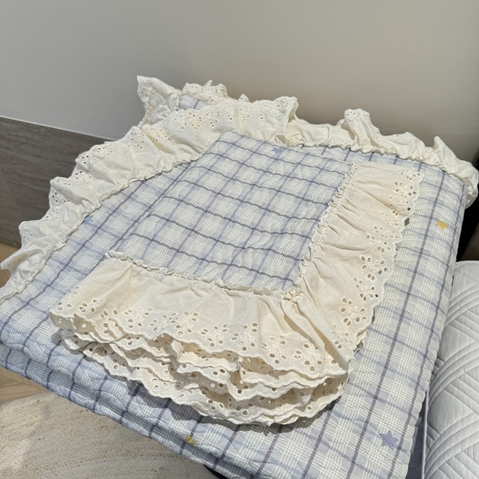 91家纺网 家纺一手货源 找家纺 奈萝家纺 2025新款全棉纯棉床盖三件套可配同款四季被同款被套 极光之星