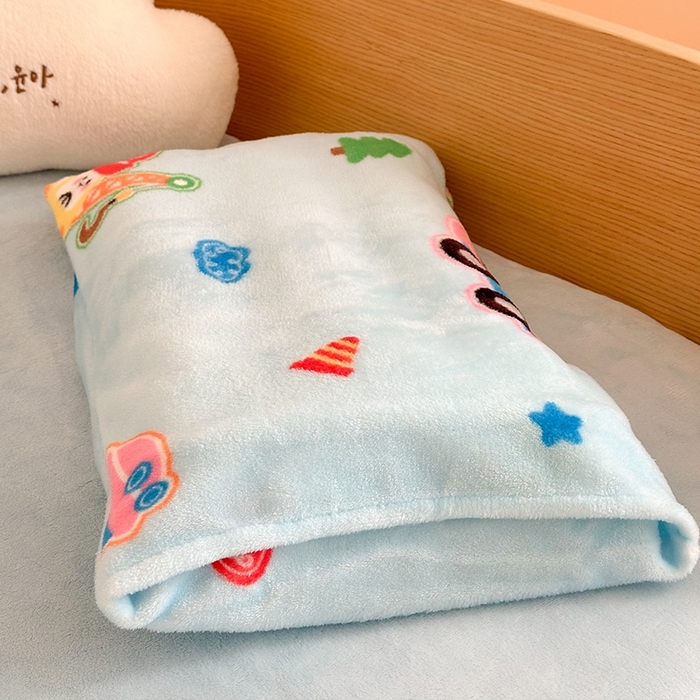 91家纺网 家纺一手货源 找家纺 嗨生活 2025新款牛奶绒多功能儿童盖毯式可脱卸被套大豆被芯幼儿园被子 儿童被子 七彩挖机