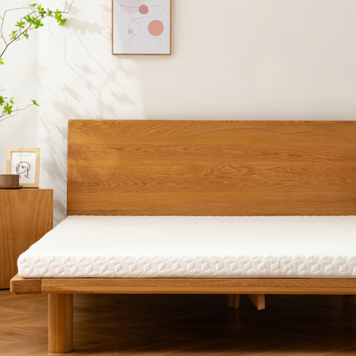 91家纺网 家纺一手货源 找家纺 （总）花享莱 2025新款聚氨酯空气感薄垫亚朵星球同款记忆棉床垫垫子