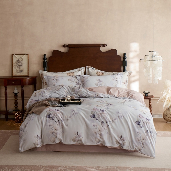 91家纺网 家纺一手货源 找家纺 （总）时年家纺 2025新款全棉超柔磨毛印花系列四件套