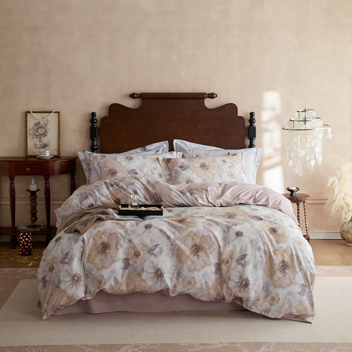 91家纺网 家纺一手货源 找家纺 （总）时年家纺 2025新款全棉超柔磨毛印花系列四件套