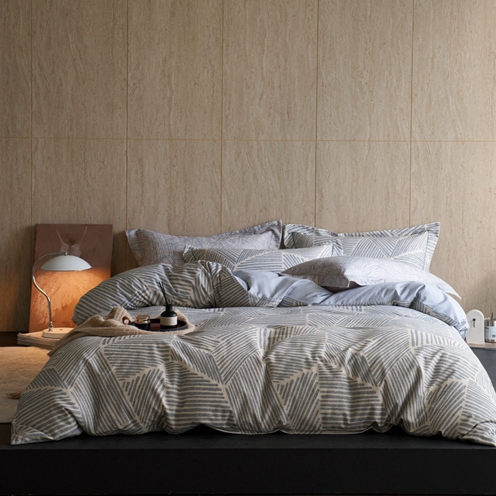 91家纺网 家纺一手货源 找家纺 （总）时年家纺 2025新款全棉超柔磨毛印花系列四件套