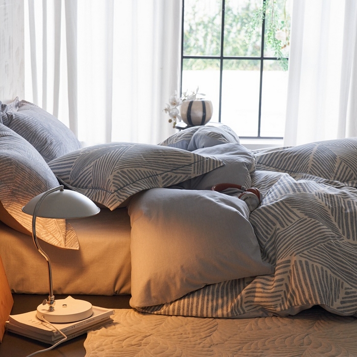 91家纺网 家纺一手货源 找家纺 时年家纺 2025新款全棉超柔磨毛印花系列四件套 奥维斯