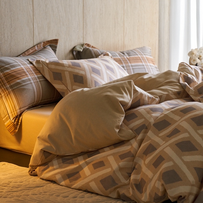 91家纺网 家纺一手货源 找家纺 时年家纺 2025新款全棉超柔磨毛印花系列四件套 里域