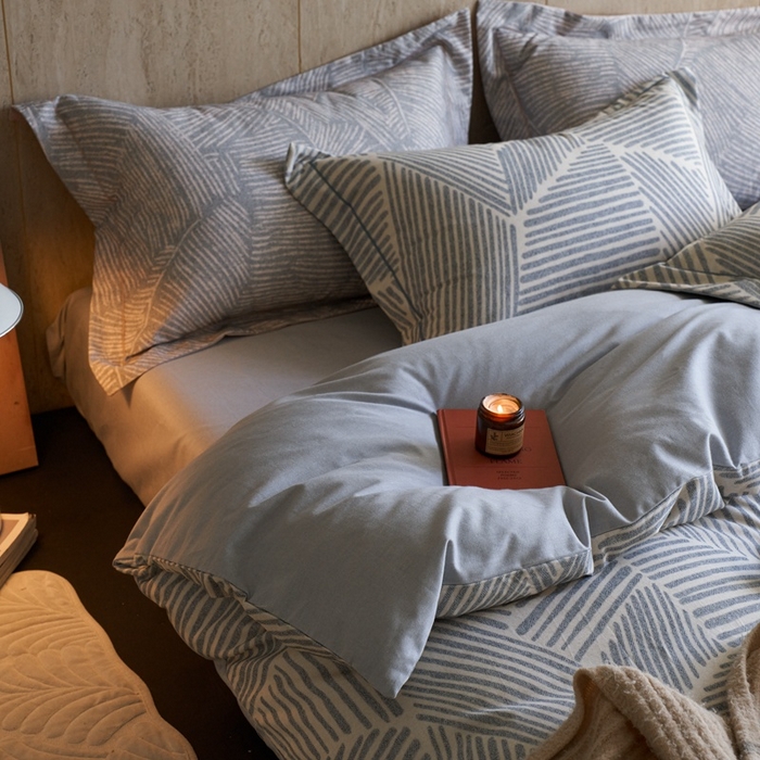 91家纺网 家纺一手货源 找家纺 时年家纺 2025新款全棉超柔磨毛印花系列四件套 奥维斯