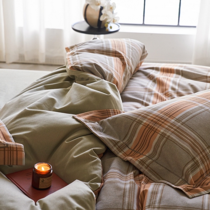 91家纺网 家纺一手货源 找家纺 时年家纺 2025新款全棉超柔磨毛印花系列四件套 理所