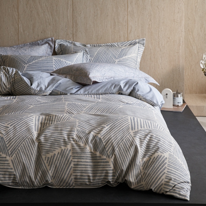 91家纺网 家纺一手货源 找家纺 时年家纺 2025新款全棉超柔磨毛印花系列四件套 奥维斯