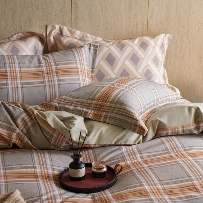 91家纺网 家纺一手货源 找家纺 时年家纺 2025新款全棉超柔磨毛印花系列四件套 理所