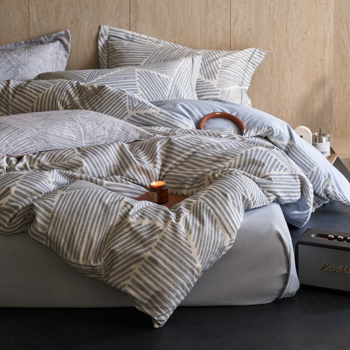 91家纺网 家纺一手货源 找家纺 时年家纺 2025新款全棉超柔磨毛印花系列四件套 奥维斯