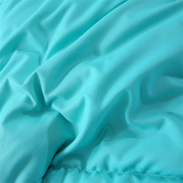 91家纺网 家纺一手货源 找家纺 好老表被业 2025新款纯色羽丝绒冬被芯加厚保暖双拼羽丝棉被子春秋被单双人直播被子被芯 深绿灰