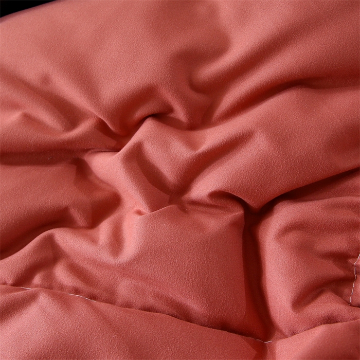 91家纺网 家纺一手货源 找家纺 好老表被业 2025新款纯色羽丝绒冬被芯加厚保暖双拼羽丝棉被子春秋被单双人直播被子被芯 酒红灰