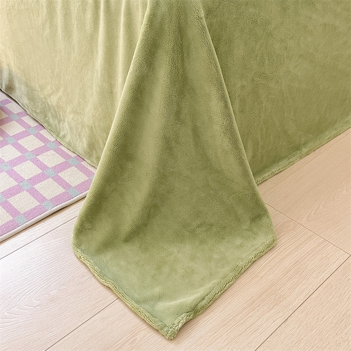 91家纺网 家纺一手货源 找家纺 如约 2025新款印花牛奶绒四件套 动物乐园