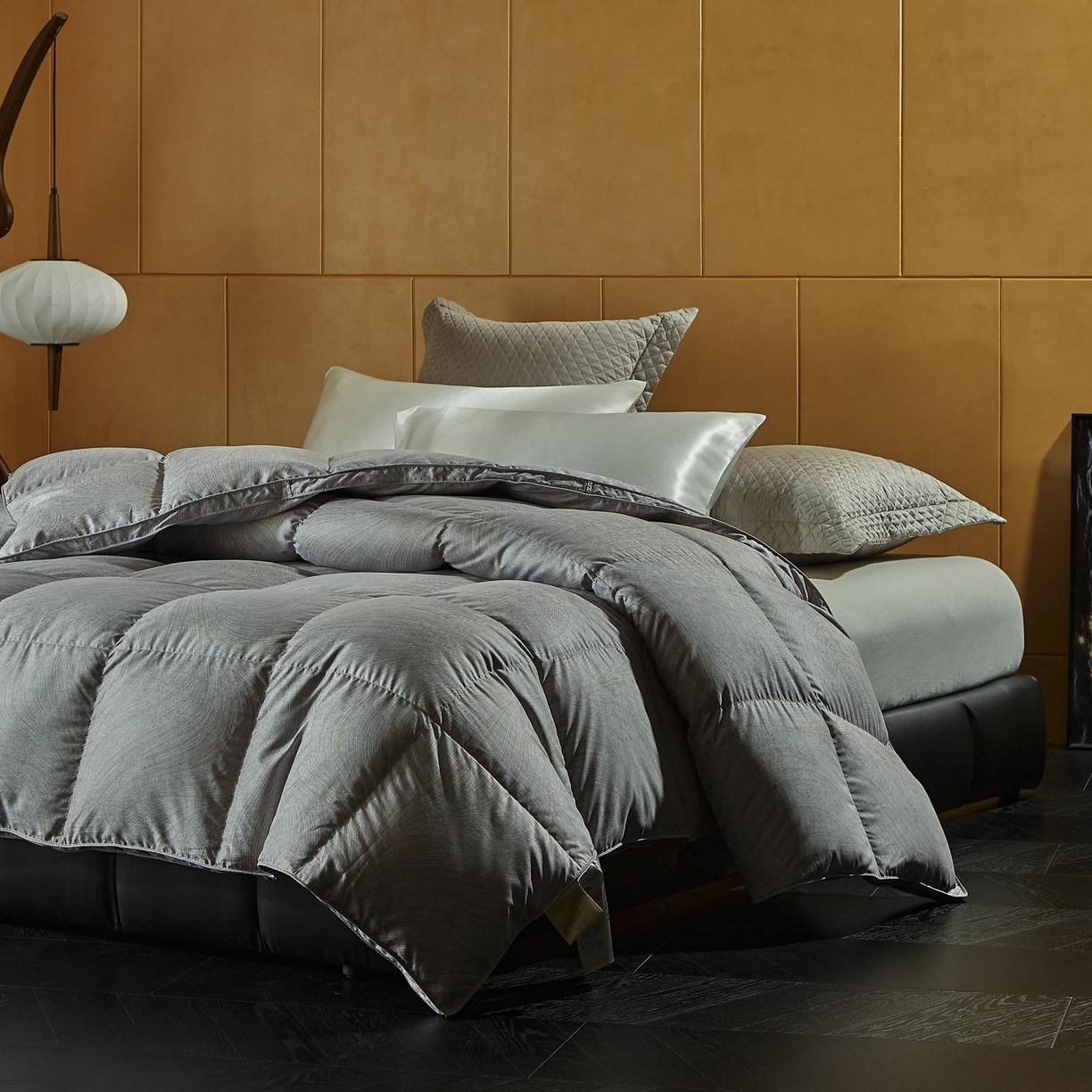 91家纺网 家纺一手货源 找家纺 暖羽屋羽绒馆 2025新款拉斐尔印花白鹅绒丝被子羽绒被芯加厚双人冬被春秋被婚庆被芯 X 迷幻梦境