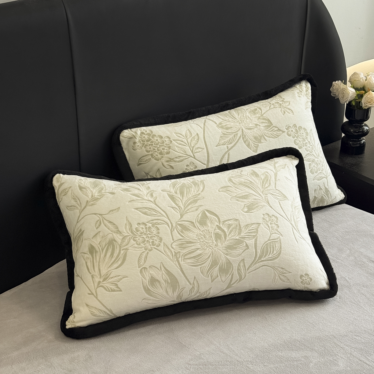 91家纺网 家纺一手货源 找家纺 卡罗兰 2025新款雕花牛奶绒兔毛包边四件套 幸运花园