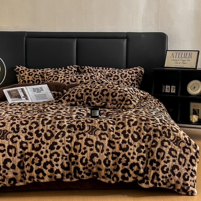 91家纺网 家纺一手货源 找家纺 （总）一比一家纺 2025新款亲肤舒适兔毛绒兔兔绒牛奶绒四件套