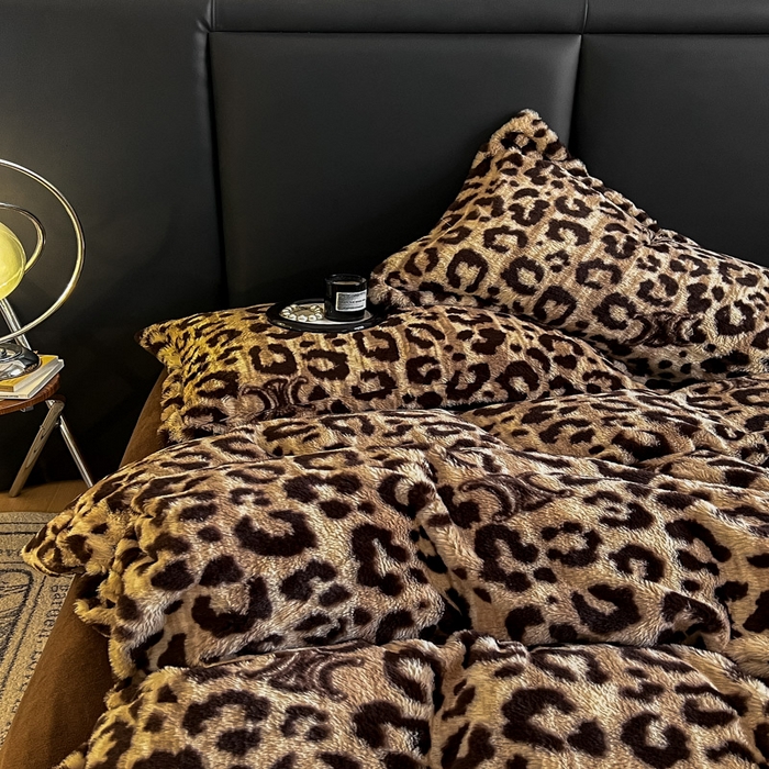 91家纺网 家纺一手货源 找家纺 （总）一比一家纺 2025新款亲肤舒适兔毛绒兔兔绒牛奶绒四件套