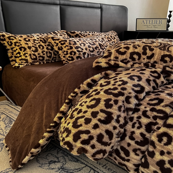 91家纺网 家纺一手货源 找家纺 （总）一比一家纺 2025新款亲肤舒适兔毛绒兔兔绒牛奶绒四件套