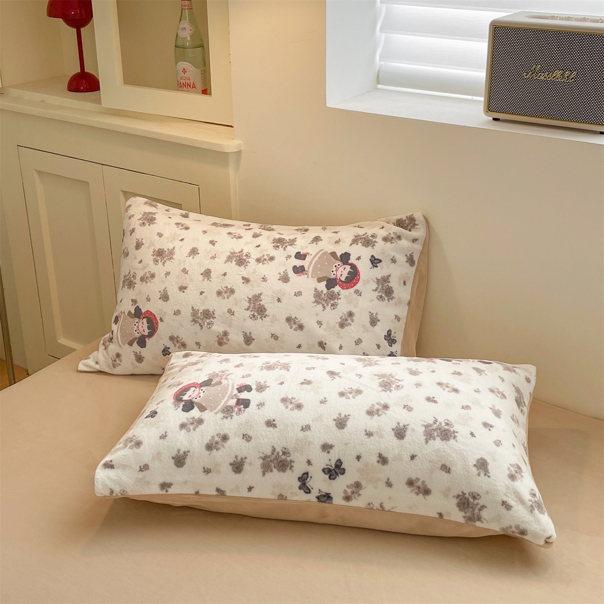 91家纺网 家纺一手货源 找家纺 （总）如约 2025新款印花牛奶绒四件套