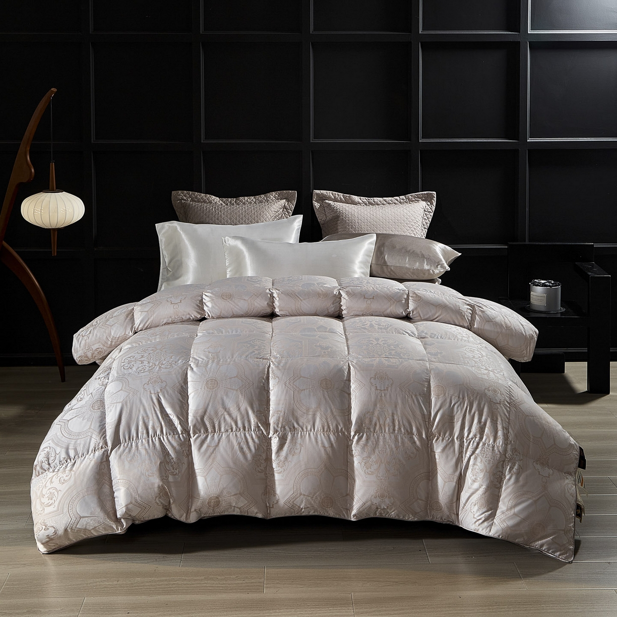 91家纺网 家纺一手货源 找家纺 （总）暖羽屋羽绒馆 2025新款绒子95白鸭绒被子羽绒被双人婚庆加厚冬被春秋被芯