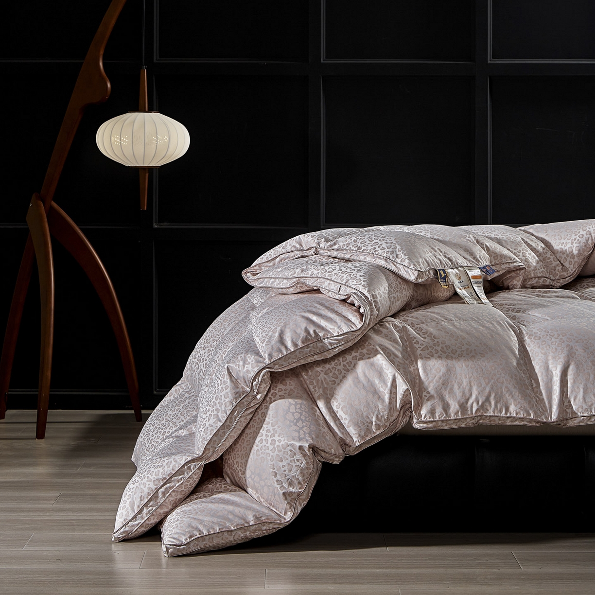 91家纺网 家纺一手货源 找家纺 暖羽屋羽绒馆 2025新款绒子95白鸭绒被子羽绒被双人婚庆加厚冬被春秋被芯 Q魅惑 粉