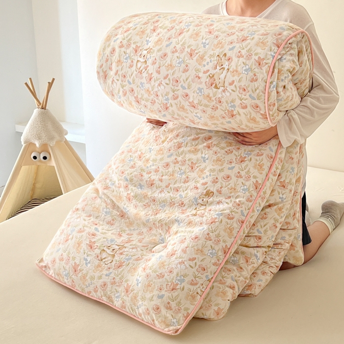 91家纺网 家纺一手货源 找家纺 （总1）漫仙阁2024新款亲肤棉芦荟棉单品被套