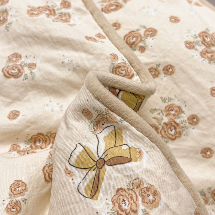 91家纺网 家纺一手货源 找家纺 漫仙阁家纺 2025新款斜纹印花被 春秋被 冬被 单人双人款被子 裙子小兔