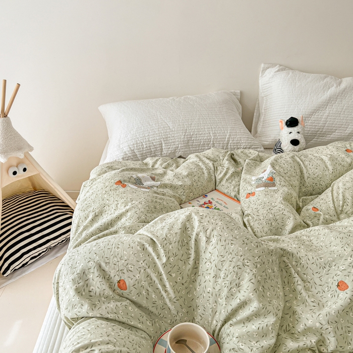 91家纺网 家纺一手货源 找家纺 漫仙阁家纺 2025新款斜纹印花被 春秋被 冬被 单人双人款被子 欢乐小象