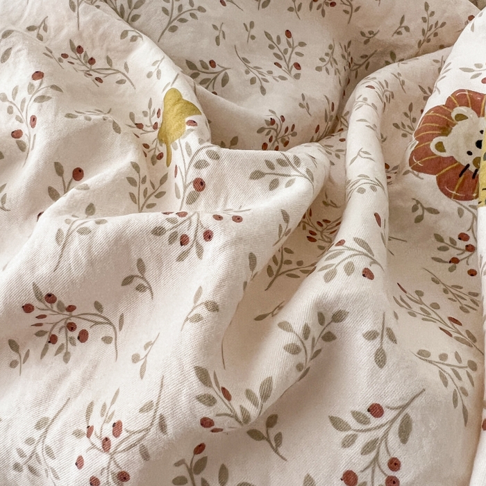 91家纺网 家纺一手货源 找家纺 漫仙阁家纺 2025新款斜纹印花被 春秋被 冬被 单人双人款被子 萌宠小狮子