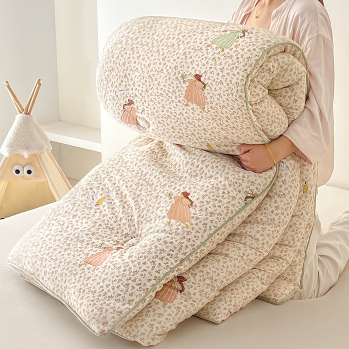 91家纺网 家纺一手货源 找家纺 （总）漫仙阁家纺 2025新款斜纹印花被春秋被冬被单人双人款被子