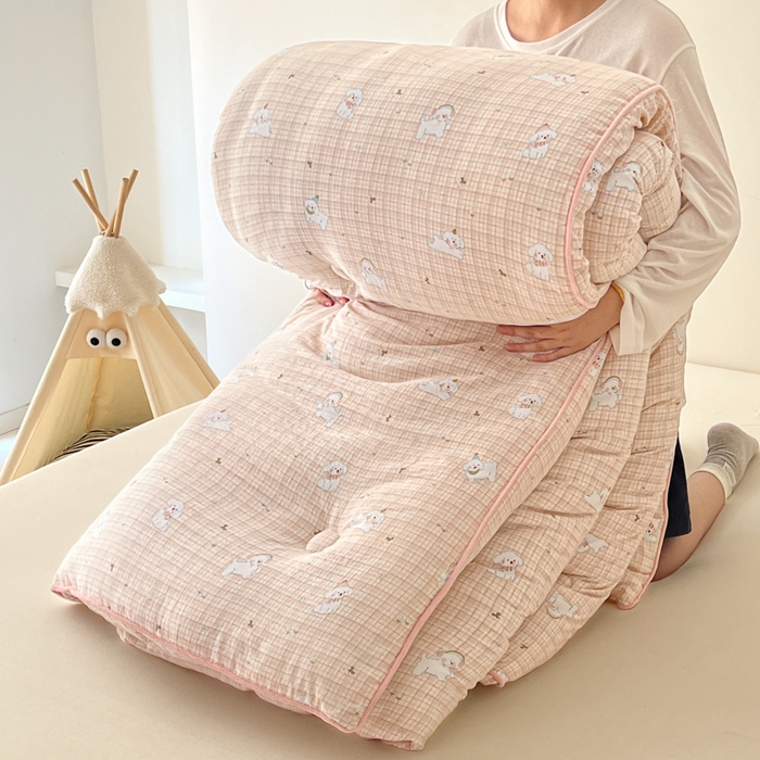 91家纺网 家纺一手货源 找家纺 （总）漫仙阁家纺 2025新款斜纹印花被春秋被冬被单人双人款被子