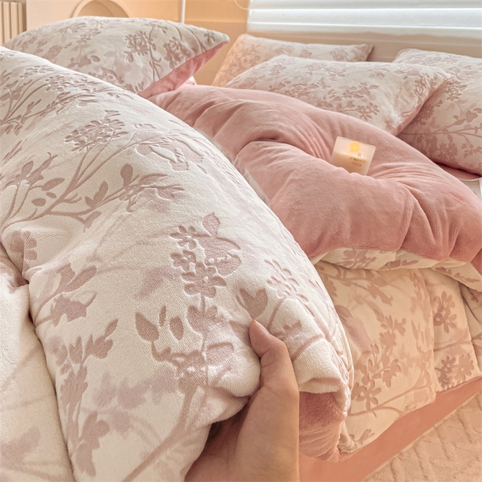 91家纺网 家纺一手货源 找家纺 （总）如约 2025新款全棉12868印花四件套