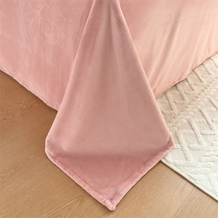 91家纺网 家纺一手货源 找家纺 （总）如约 2025新款A类雕花牛奶绒四件套